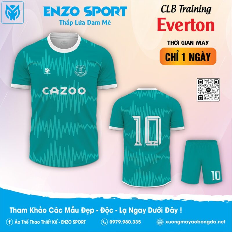 Mẫu áo CLB Everton mới nhất