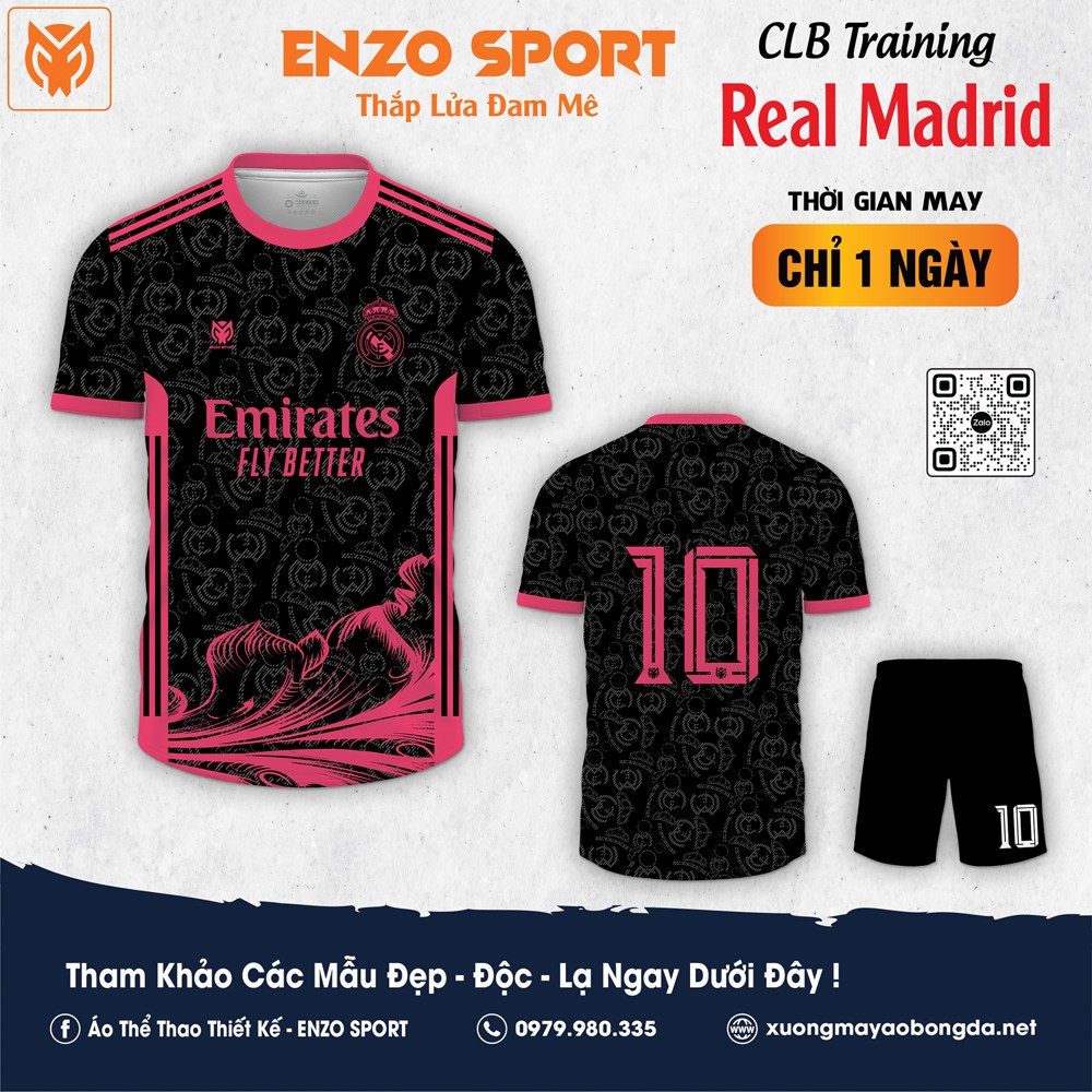 Áo Clb Real Madrid training mới