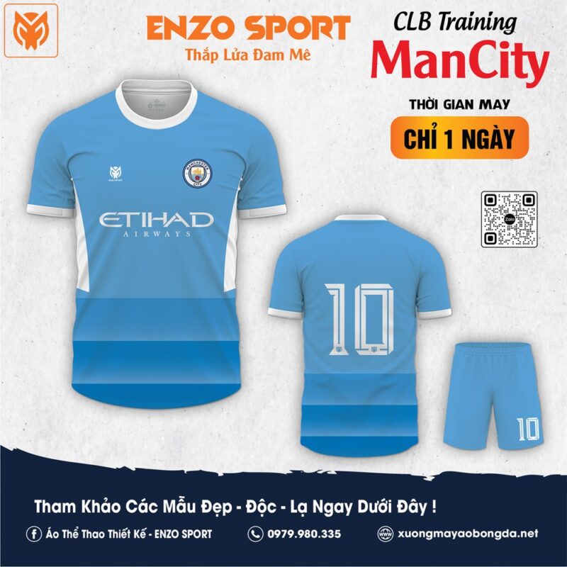 Mẫu áo câu lạc bộ Man City Training