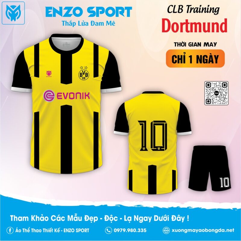 Áo CLB Dortmund training đẹp