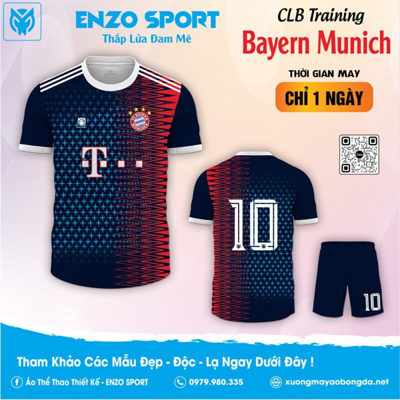 Áo đá bóng CLB Bayern Munich training 2024