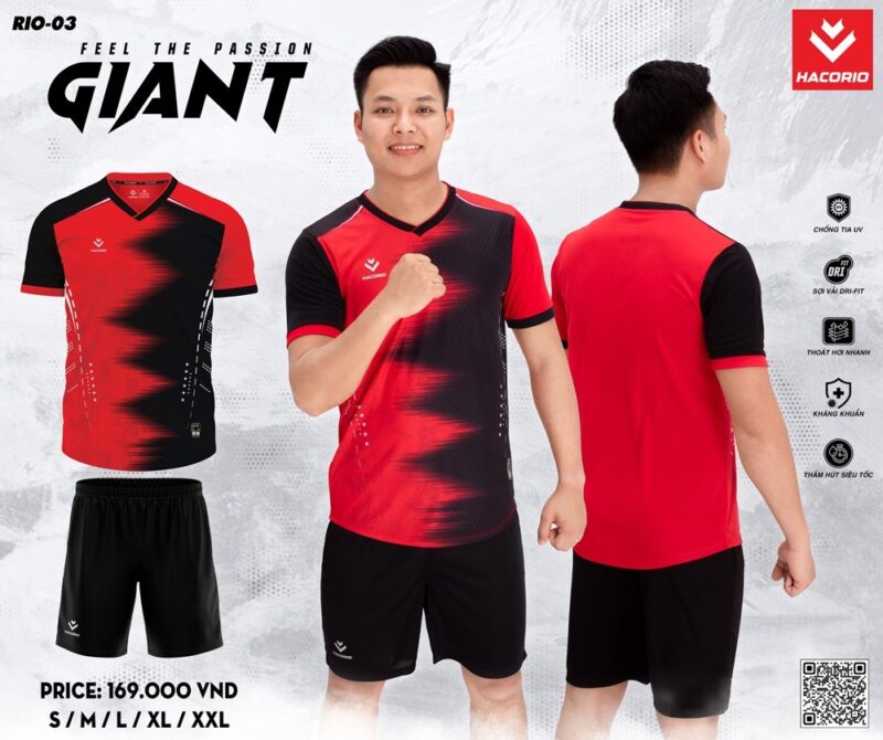 quần áo bóng đá nam thiết kế