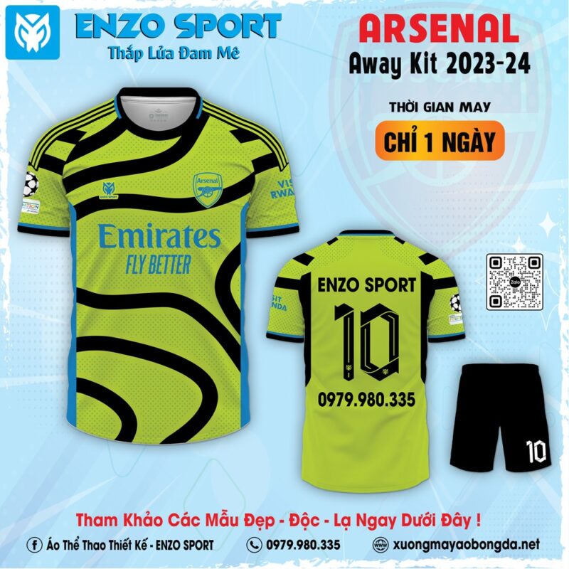 Áo đấu Arsenal 2023 rẻ nhất