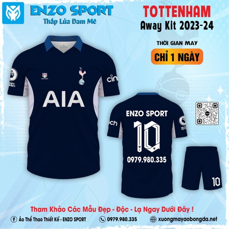 Trang phục thi đấu Tottenham 23/24