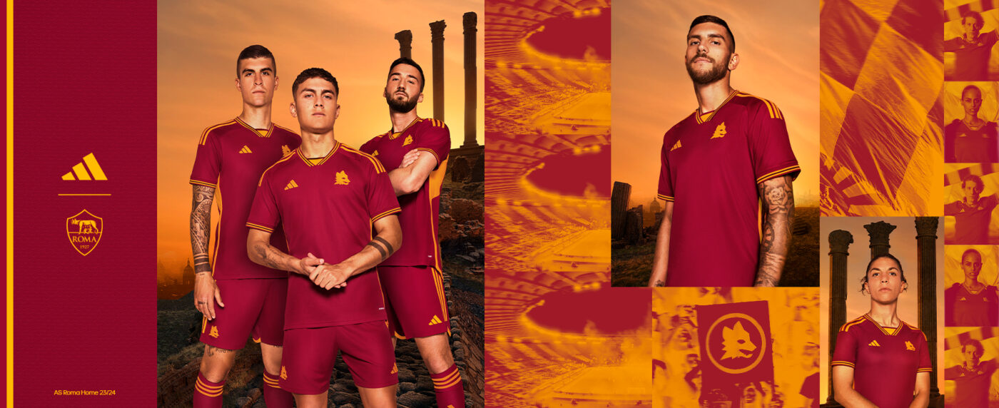 Áo bóng đá clb As Roma 2024