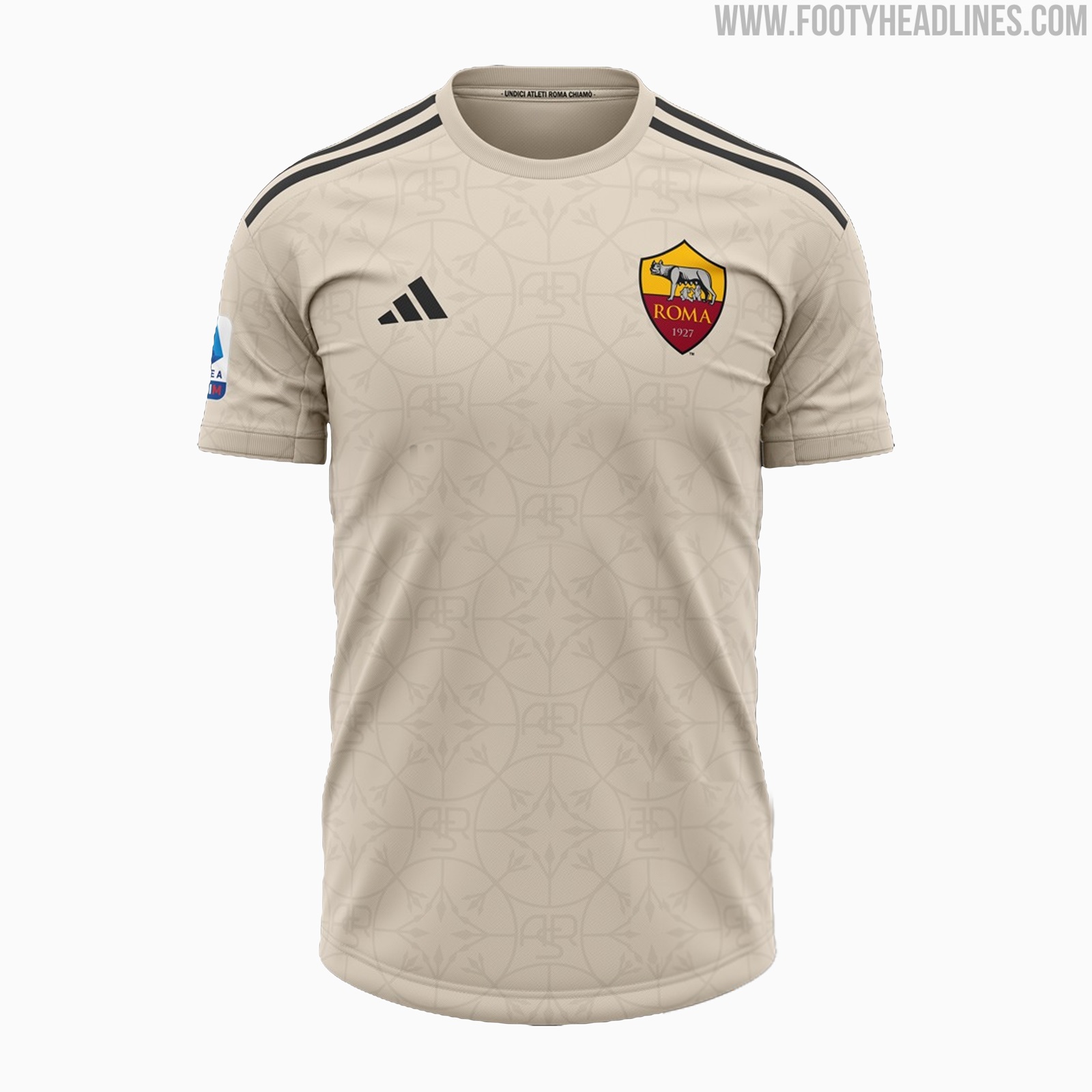 Áo bóng đá clb As Roma 2024 sân khách