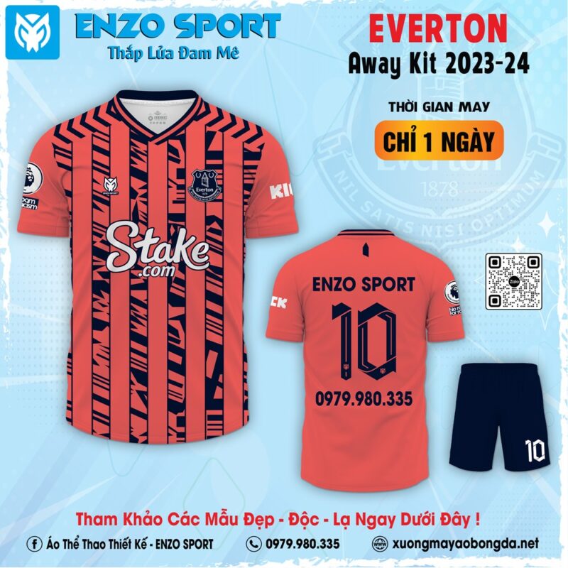 Shop bán áo bóng đá Everton