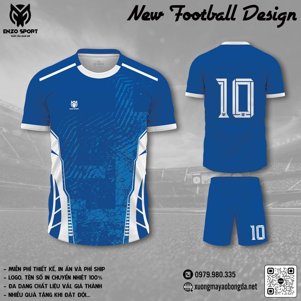 Áo thi đấu nam không logo ấn tượng